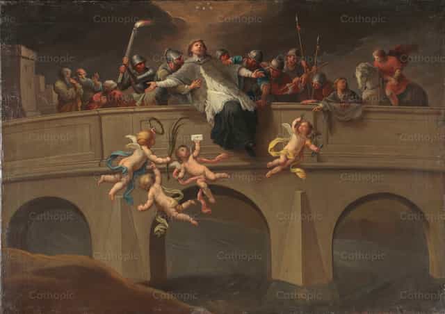 Martirio de San Juan Nepomuceno - Banco de imágenes católicas