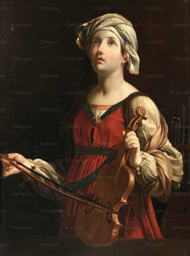 圣西西莉亚 - 天主教图库图片 - 摄影： Restored Christian Art