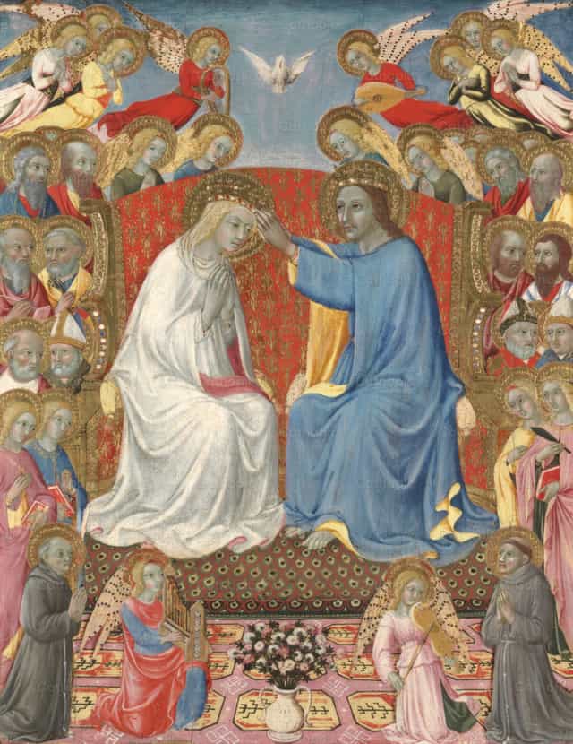 성모님의 대관 - 가톨릭 스톡 이미지 - 사진 제공 Restored Christian Art