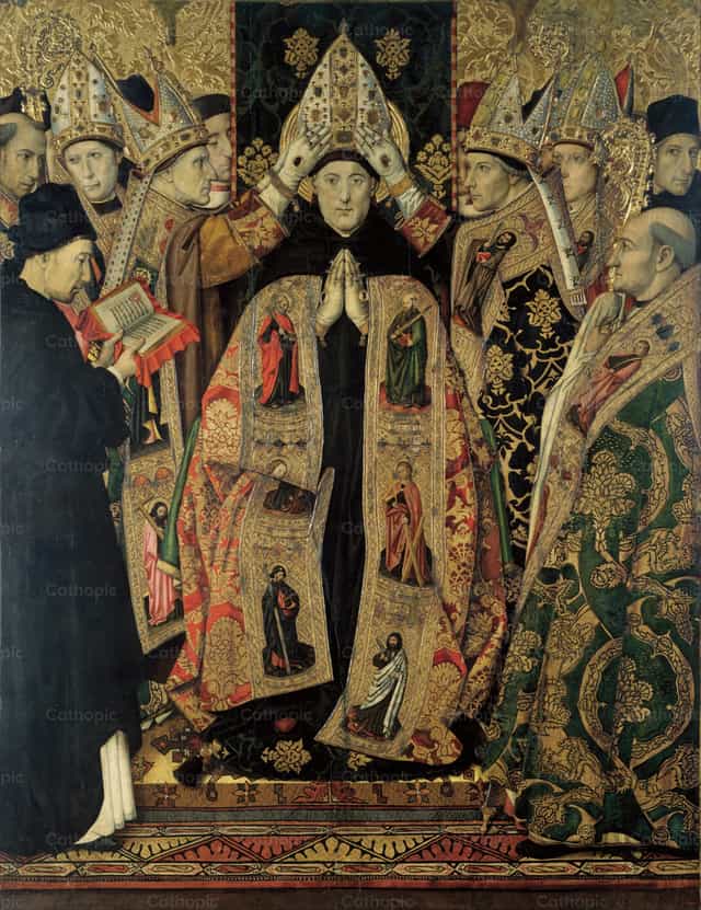 圣奥古斯丁的奉献 - 天主教图库图片 - 摄影： Restored Christian Art