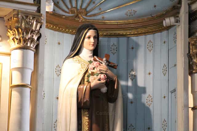 Santa Teresita de Liseux - Banco de imágenes católicas - Fotografía por Gloria Estela Oliva