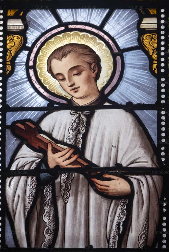 San Luis Gonzaga - Banco de imágenes católicas - Fotografía por Joan Sutter