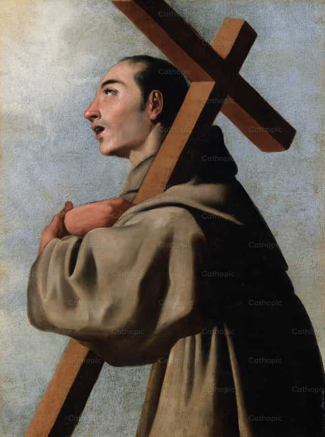 Święty Diego z Alcalá - Katolickie zdjęcia stockowe