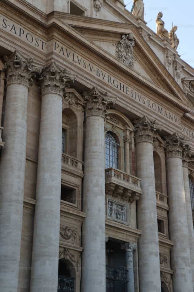 Varanda do Vaticano - Imagens católicas de stock - Foto de Rodrigo De Miguel