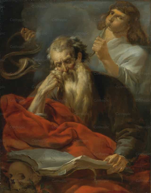 Święty Hieronim - Katolickie zdjęcia stockowe
