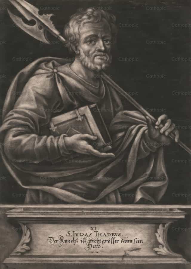 S. Judas Tadeo - Mga Catholic stock image - Larawan ni Restored Christian Art