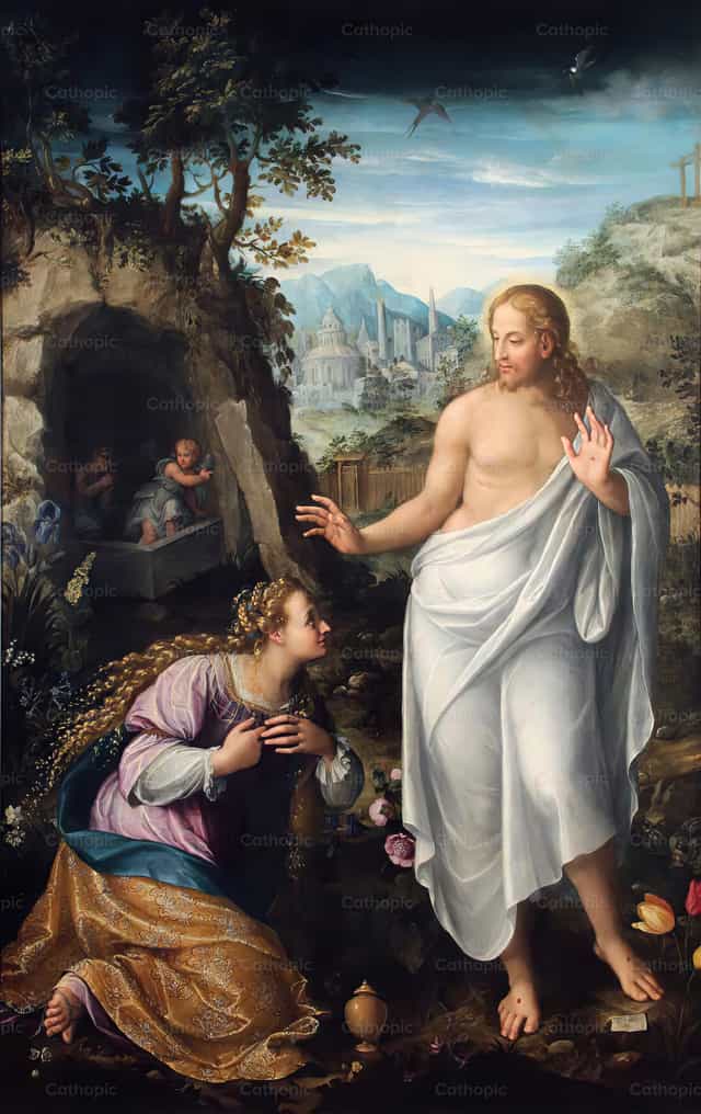 나를 만지지 마십시오 - 가톨릭 스톡 이미지 - 사진 제공 Restored Christian Art