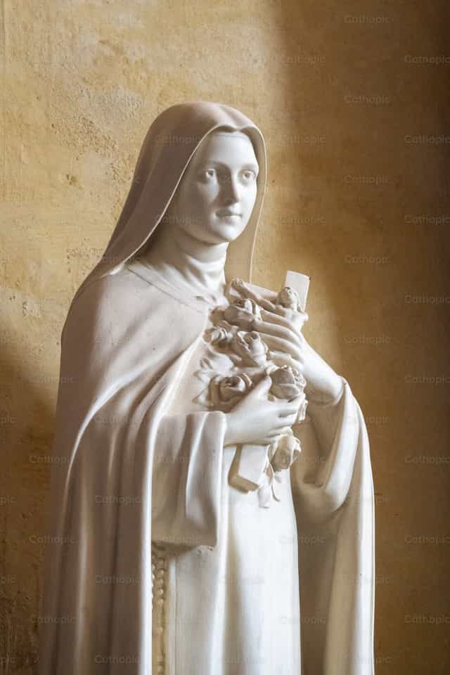 Santa Teresa de Lisieux - Banco de imágenes católicas - Fotografía por Joan Sutter