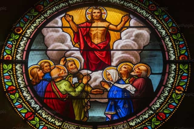 Ascension de Jésus au ciel - Images catholiques de stock - Photo de Joan Sutter
