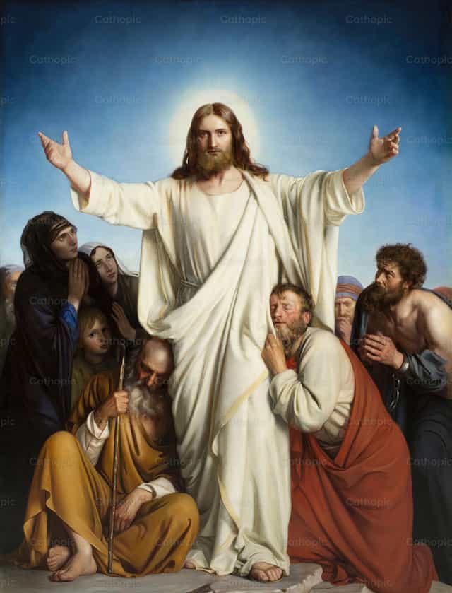 Cristo Consolador - Banco de imágenes católicas - Fotografía por Restored Christian Art