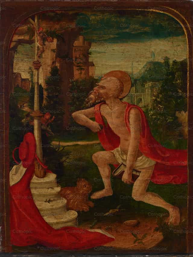 San Jerónimo penitente - Banco de imágenes católicas