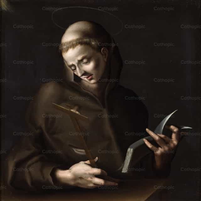 São Francisco - Imagens católicas de stock - Foto de Restored Christian Art