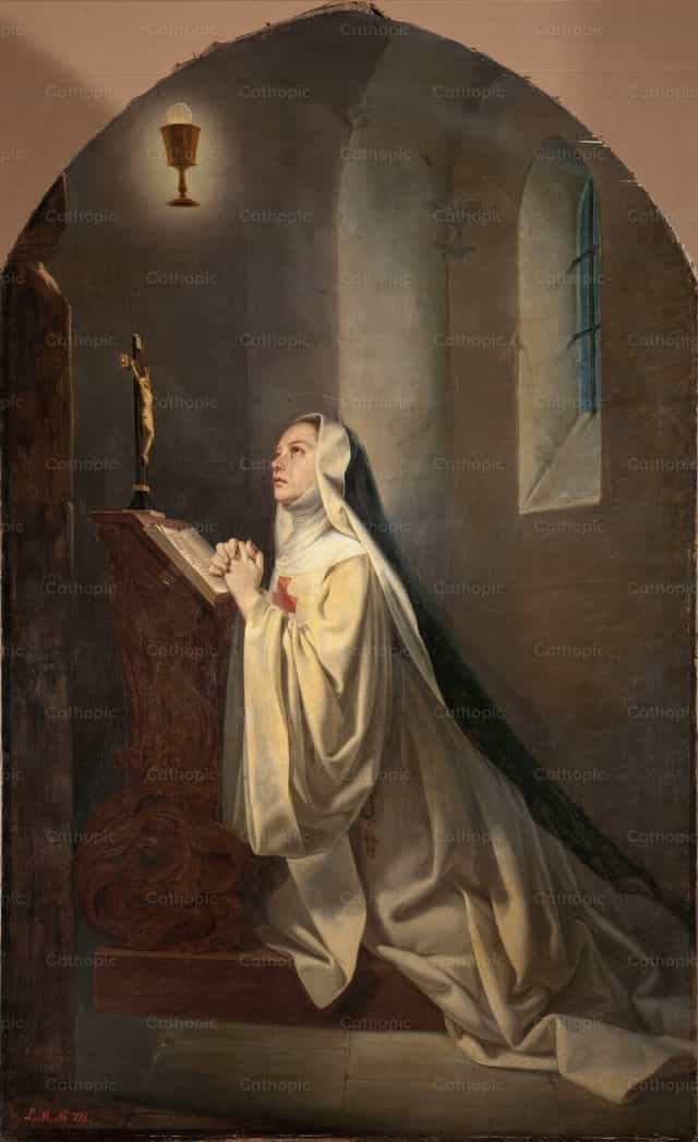 Santa Emilia - Banco de imágenes católicas