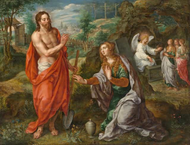 Huwag mo akong hawakan - Mga Catholic stock image - Larawan ni Restored Christian Art
