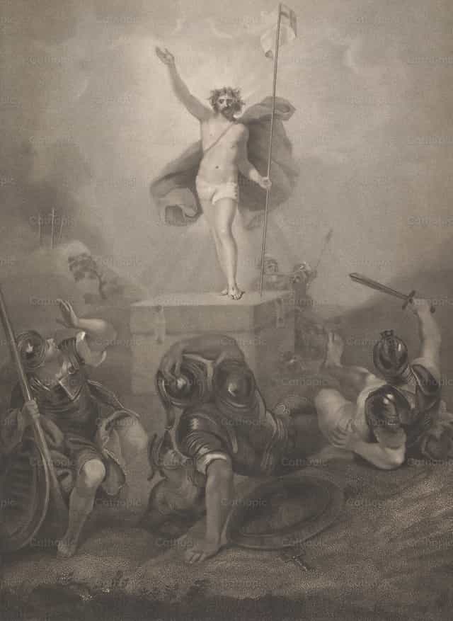 La Resurrección - Banco de imágenes católicas - Fotografía por Restored Christian Art
