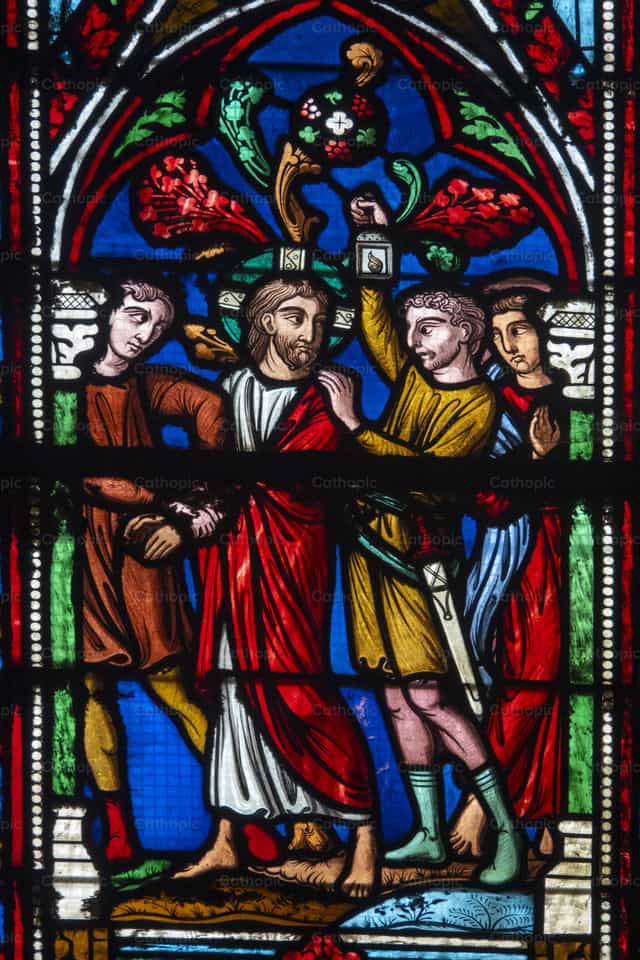El arresto de Jesús - Banco de imágenes católicas - Fotografía por Joan Sutter