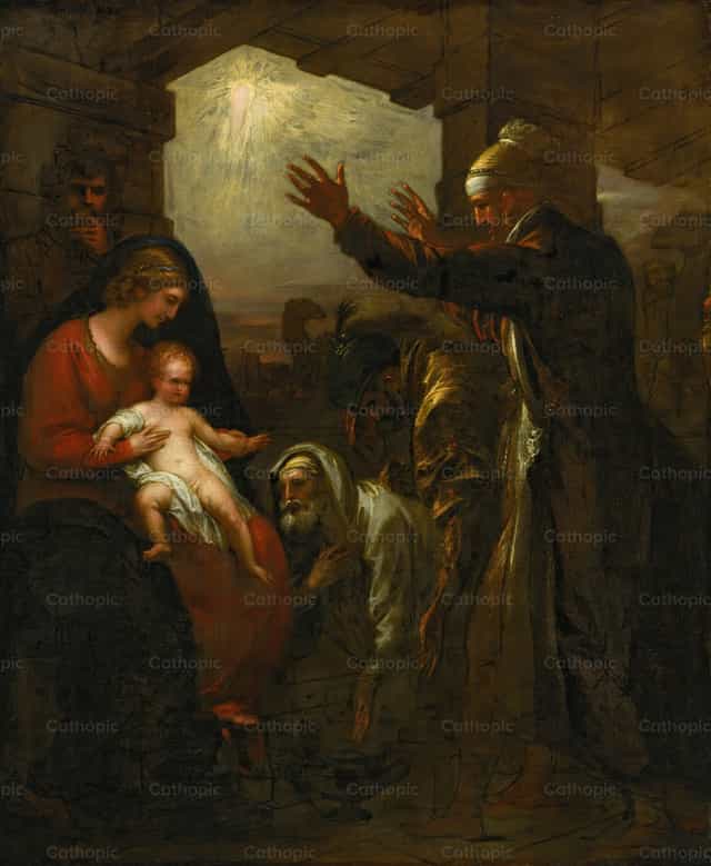 동방박사의 예물 - 가톨릭 스톡 이미지 - 사진 제공 Restored Christian Art