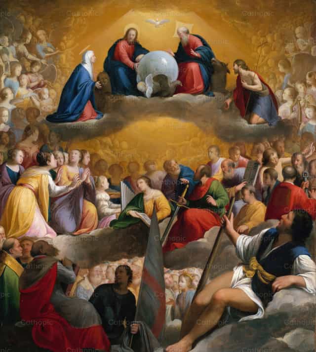 天堂 - 天主教图库图片 - 摄影： Restored Christian Art
