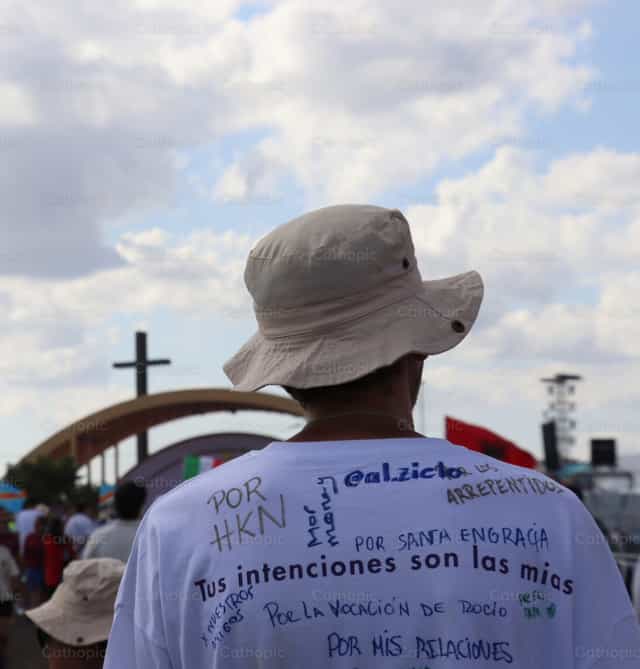 Le tue intenzioni sono le mie - Immagini stock cattoliche