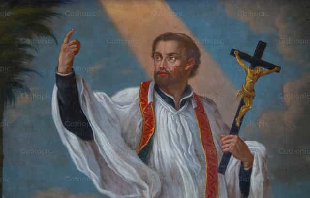San Francesco Saverio - Immagini stock cattoliche