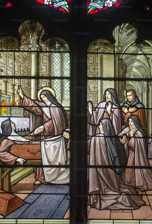 Saint Colette - Catholic stock images - Photo by Joan Sutter