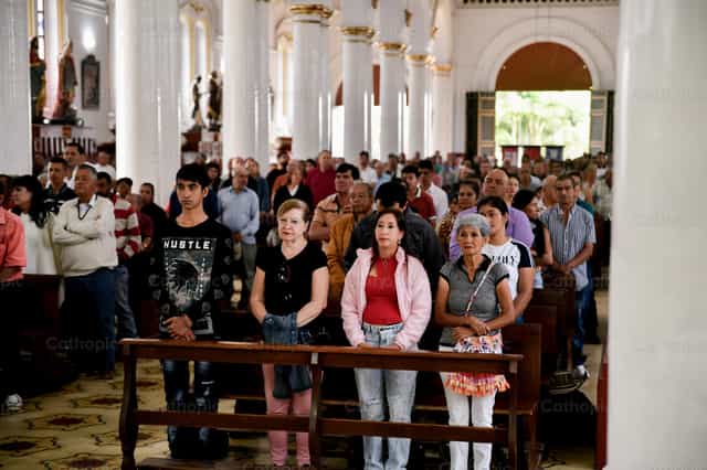 Eucaristía dominical - Banco de imágenes católicas - Fotografía por Carolina BR