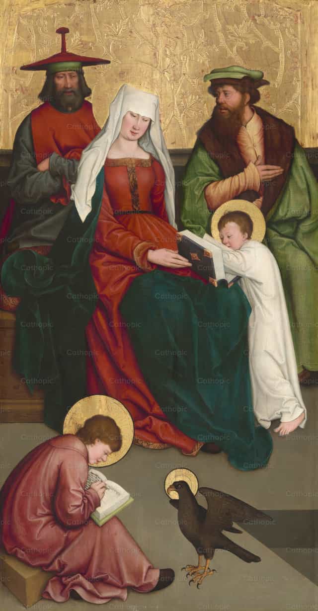 성 마리아 살로메와 그 가족 - 가톨릭 스톡 이미지 - 사진 제공 Restored Christian Art