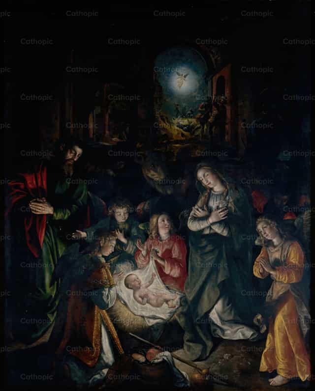 A születés - Katolikus stockképek - Fotó: Restored Christian Art