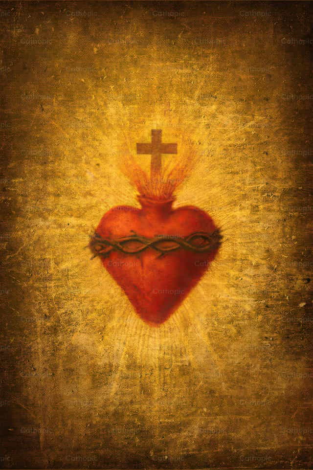 Banal na Puso ni Hesus - Mga Catholic stock image - Larawan ni Julián Iglesias