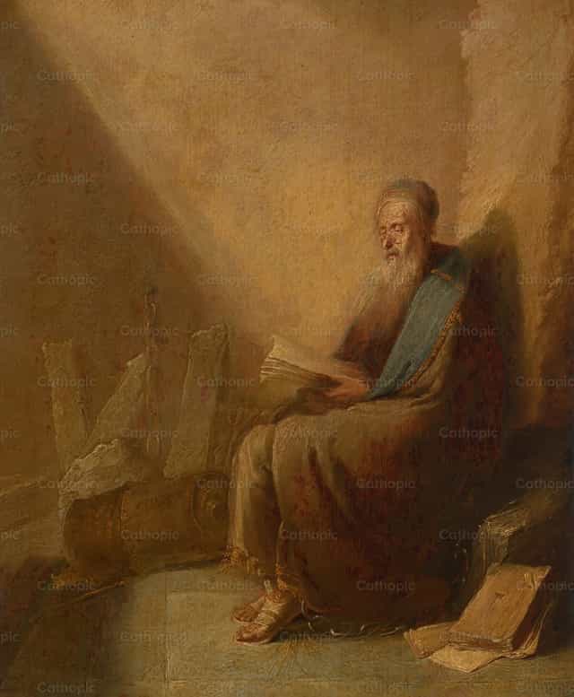 Pál apostol fogságban Filippiben - Katolikus stockképek - Fotó: Restored Christian Art