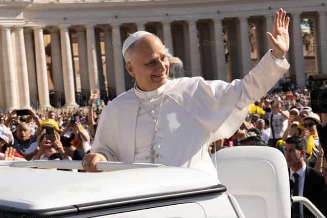 Papst Leo XIV - Katholische Stockfotos