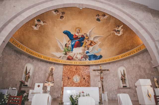 Altar Nuestra Señora del Rocío - Banco de imágenes católicas - Fotografía por Valentina Alvarez de Gonzalez