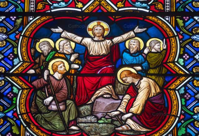 Jesús envía a los apóstoles en misión - Banco de imágenes católicas - Fotografía por Joan Sutter