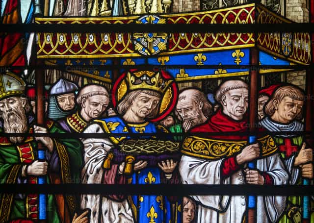 San Luis, rey de Francia - Banco de imágenes católicas - Fotografía por Joan Sutter
