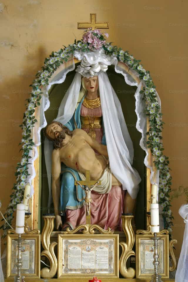 Nuestra Señora de los Dolores - Banco de imágenes católicas - Fotografía por Zvonimir Atletić
