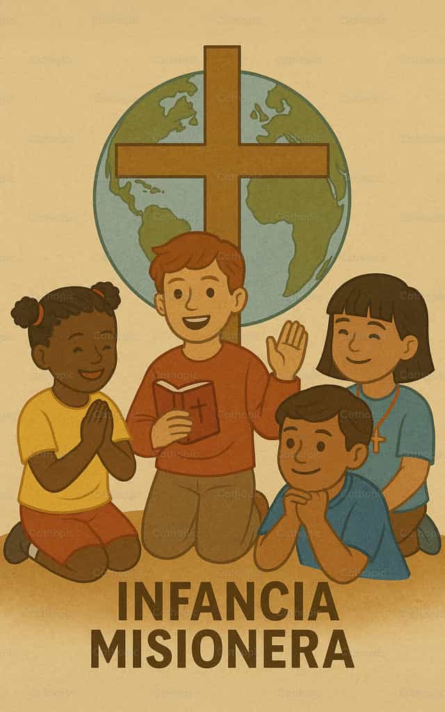 Infancia Misionera: Unidos en la fe - Banco de imágenes católicas - Fotografía por Edwin Alexis Rivera Hernández