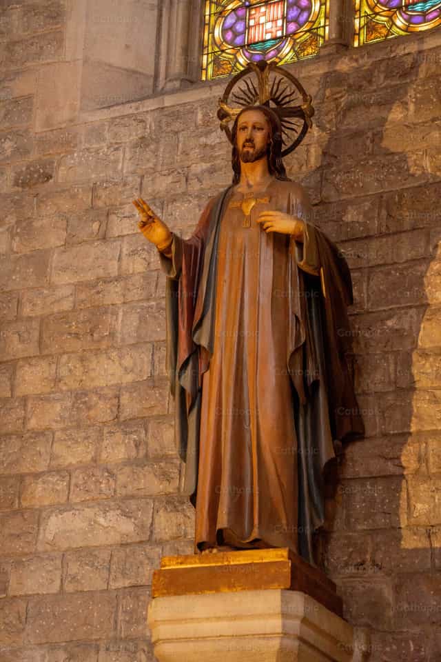 Sagrado Corazón de Jesus - Banco de imágenes católicas