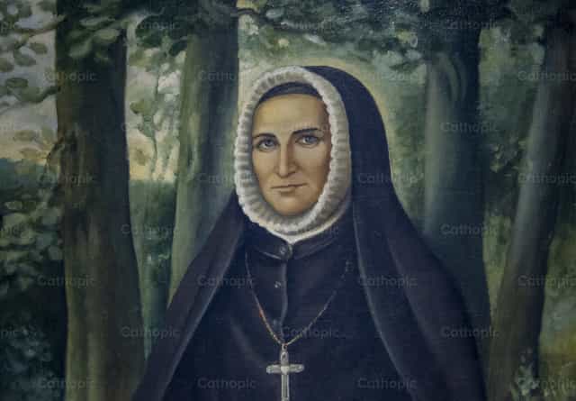 Santa Rosa Filipa Duchesne - Imagens católicas de stock - Foto de Joan Sutter