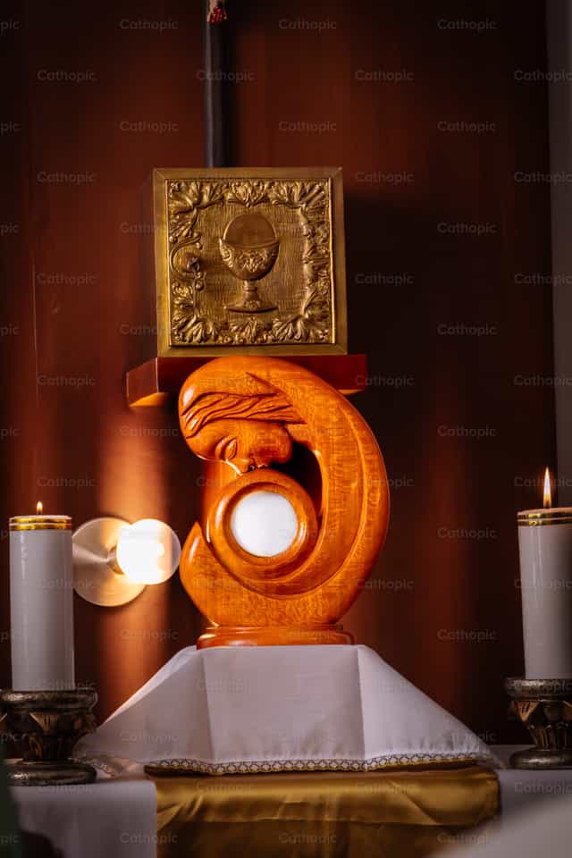 Pinakamabanal na Sakramento - Mga Catholic stock image - Larawan ni Javier Bastidas