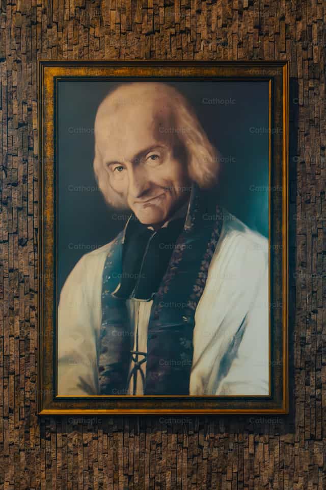 Saint John Mary Vianney - Catholic stock images - Photo by Javier Bastidas