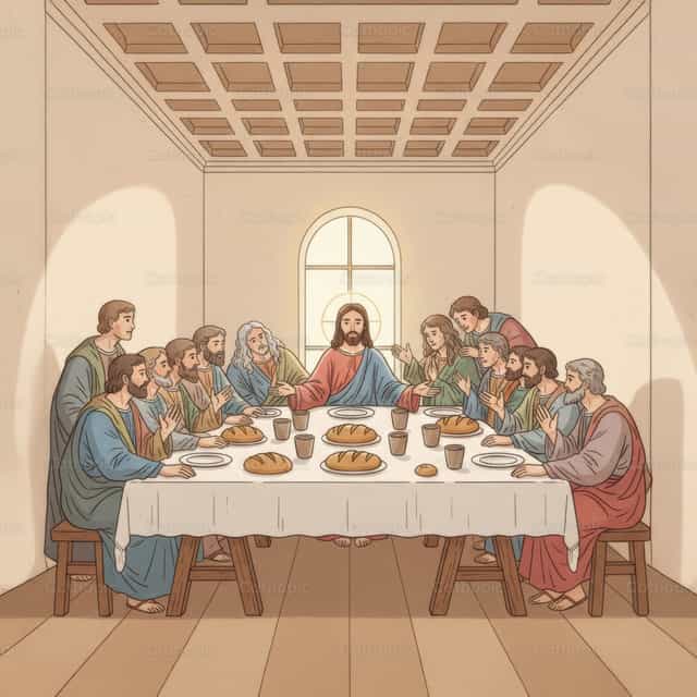 Mga Matingning na Misteryo: Ang Pagkakatatag ng Eukaristiya - Mga Catholic stock image - Larawan ni Gerardo Juarez