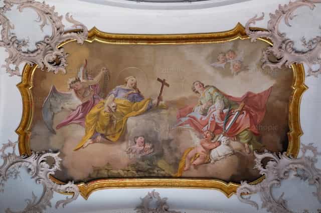 Heilige Maria Magdalena und Heilige Agnes - Katholische Stockfotos - Foto von Zvonimir Atletić