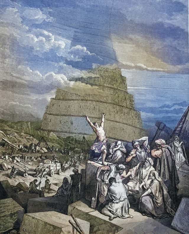 巴别塔 - 天主教图库图片 - 摄影： Bible and Art