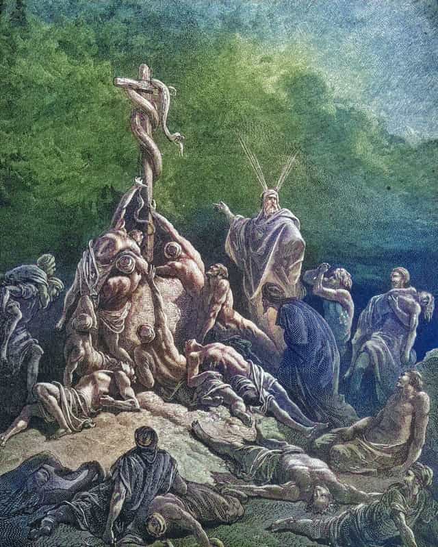 铜蛇 - 天主教图库图片 - 摄影： Bible and Art
