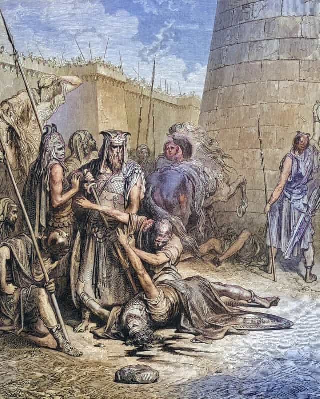 Abimelek halála - Katolikus stockképek