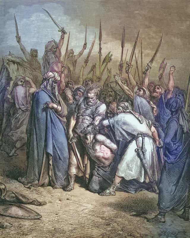 Sámuel kivégzi Agágot - Katolikus stockképek - Fotó: Bible and Art