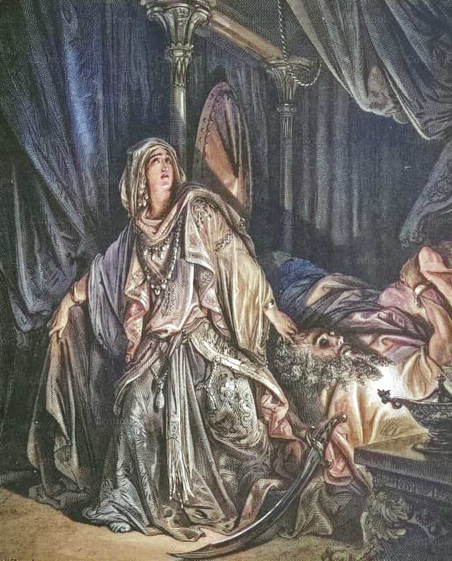 Judit és Holofernész - Katolikus stockképek - Fotó: Bible and Art