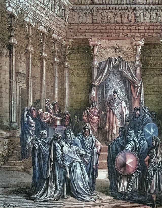 Estera omdlewa - Katolickie zdjęcia stockowe - Zdjęcie: Bible and Art