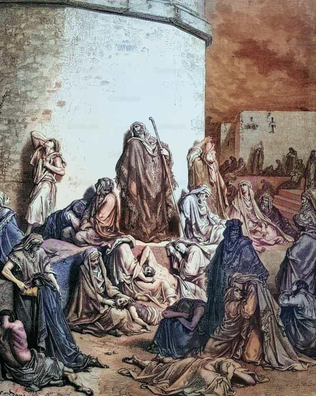 El lamento de Jerusalén - Banco de imágenes católicas