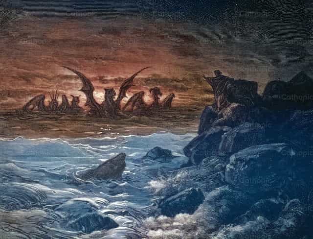 다니엘의 환시 - 가톨릭 스톡 이미지 - 사진 제공 Bible and Art